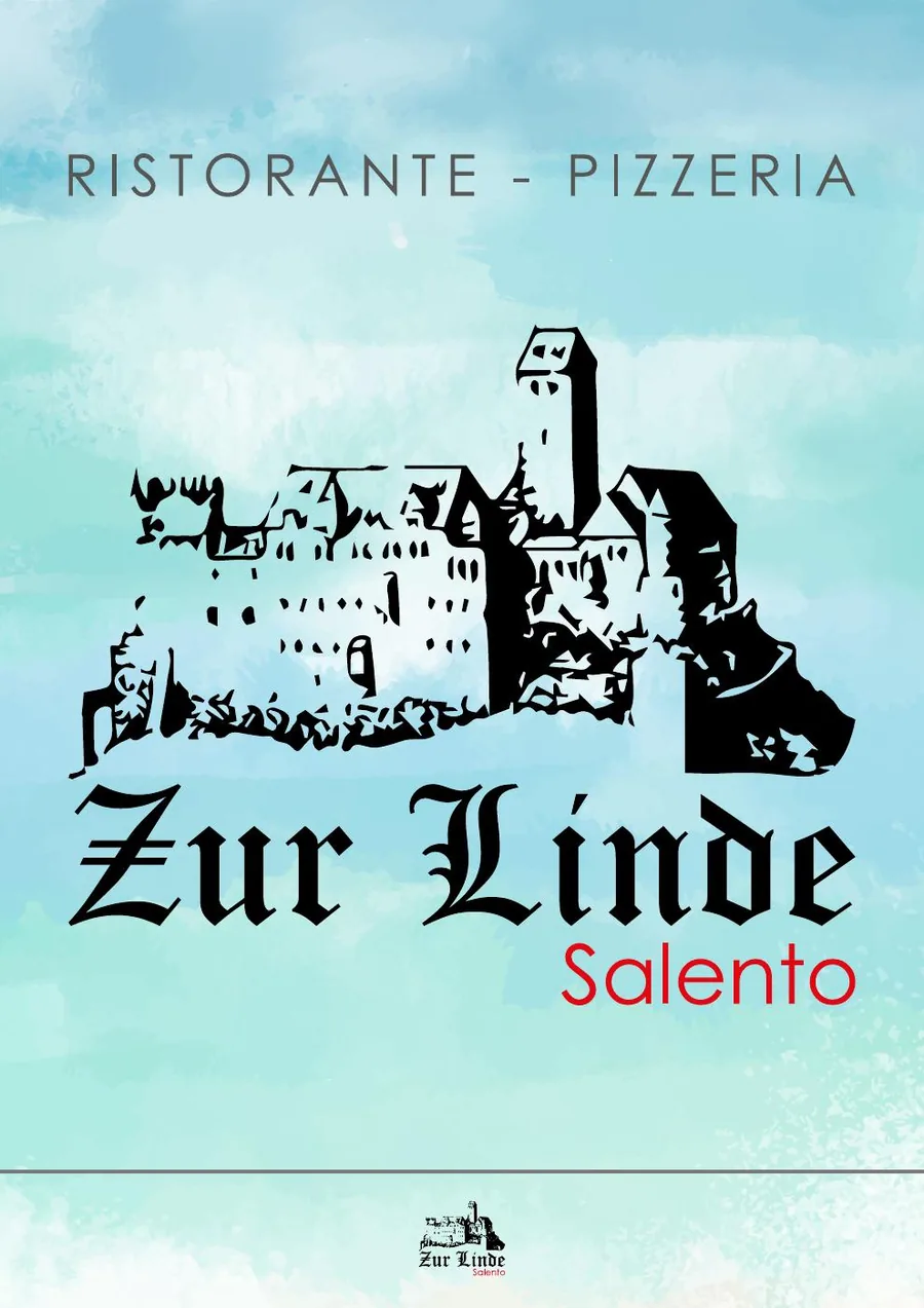 Titelseite der Salento Speisekarte
